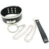 Sexy Lace Slave Collar With O-Ring Collars and Leads
